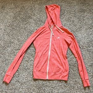 Pink Nike Zip Up
